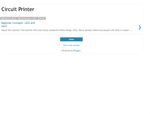 Tablet Screenshot of circuitprinter.blogspot.com