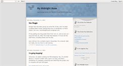 Desktop Screenshot of mymidnightmuse.blogspot.com