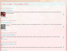 Tablet Screenshot of lelecadu-noivinhos2011.blogspot.com