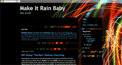 Desktop Screenshot of makeitrainbaby.blogspot.com