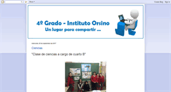Desktop Screenshot of cuartogrado-orsino.blogspot.com