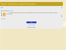 Tablet Screenshot of digitaltextbookimpact.blogspot.com