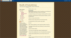 Desktop Screenshot of nicsbundleofcontradictions.blogspot.com