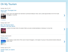 Tablet Screenshot of ohmytourism.blogspot.com