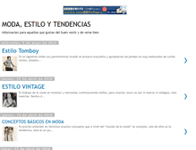 Tablet Screenshot of modaestiloytendencias.blogspot.com