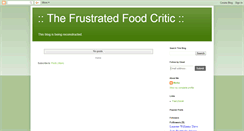 Desktop Screenshot of frustratedfoodcritic.blogspot.com