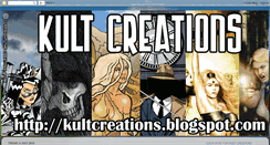 Desktop Screenshot of kultcreations.blogspot.com