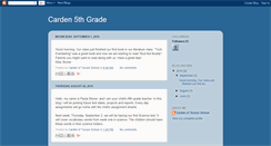 Desktop Screenshot of cardenfifthgrade.blogspot.com