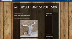 Desktop Screenshot of memyselfandscrollsaw.blogspot.com