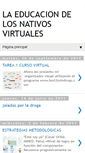 Mobile Screenshot of laeducaciondelosnativosvirtuales.blogspot.com