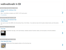 Tablet Screenshot of chipwalk.blogspot.com