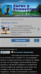Mobile Screenshot of encuentrosespiritas.blogspot.com