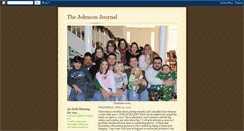 Desktop Screenshot of jjj-thejohnsonjournal.blogspot.com