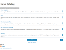 Tablet Screenshot of newscatalog.blogspot.com