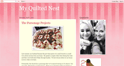 Desktop Screenshot of myquiltednest.blogspot.com