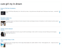 Tablet Screenshot of mydream-girls.blogspot.com