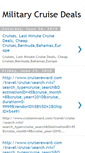 Mobile Screenshot of militarycruises.blogspot.com