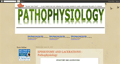 Desktop Screenshot of pathophysiology-tlc.blogspot.com