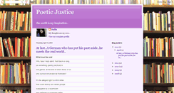 Desktop Screenshot of jazlin-poeticjustice.blogspot.com