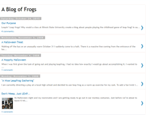 Tablet Screenshot of frogblog246.blogspot.com