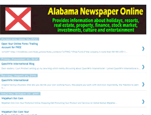 Tablet Screenshot of alabamalocalnewspaperonline.blogspot.com