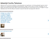 Tablet Screenshot of ideateljececiliatukiainen.blogspot.com