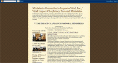 Desktop Screenshot of ministerioimpactovital.blogspot.com