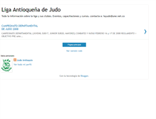 Tablet Screenshot of judoantioquia.blogspot.com