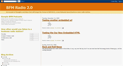 Desktop Screenshot of bfmradio.blogspot.com