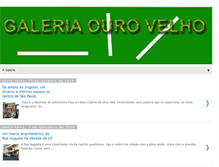 Tablet Screenshot of galeria-ourovelho.blogspot.com