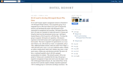 Desktop Screenshot of hotelresort-project.blogspot.com