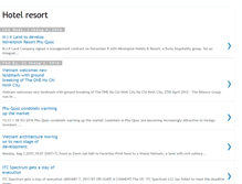 Tablet Screenshot of hotelresort-project.blogspot.com