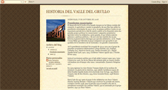 Desktop Screenshot of historiadelvalledelgrullo.blogspot.com