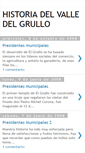 Mobile Screenshot of historiadelvalledelgrullo.blogspot.com