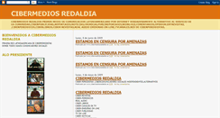 Desktop Screenshot of cibermediosredaldia.blogspot.com