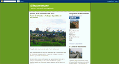 Desktop Screenshot of elnacimentano.blogspot.com