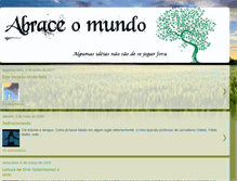 Tablet Screenshot of abraceomundo.blogspot.com