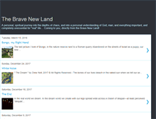Tablet Screenshot of bravenewland.blogspot.com