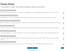 Tablet Screenshot of flunkypickle.blogspot.com