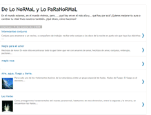 Tablet Screenshot of delonormalyloparanormal.blogspot.com