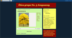 Desktop Screenshot of eticagrupo3araguaney.blogspot.com