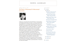 Desktop Screenshot of newslesbian.blogspot.com