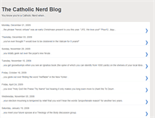 Tablet Screenshot of catholicnerd.blogspot.com