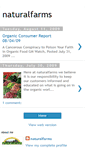 Mobile Screenshot of naturalfarms1.blogspot.com