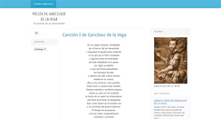Desktop Screenshot of garcilaso-delavega.blogspot.com