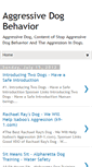 Mobile Screenshot of aggressivedogbehavior2012.blogspot.com