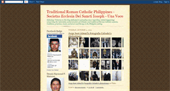 Desktop Screenshot of catholicphilippines.blogspot.com