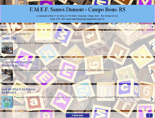 Tablet Screenshot of escolasantosdumontrs.blogspot.com