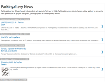 Tablet Screenshot of parkingnews.blogspot.com