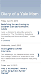 Mobile Screenshot of diaryofayalemom.blogspot.com